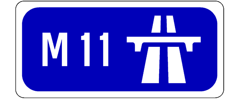 M11 Motorway Logo