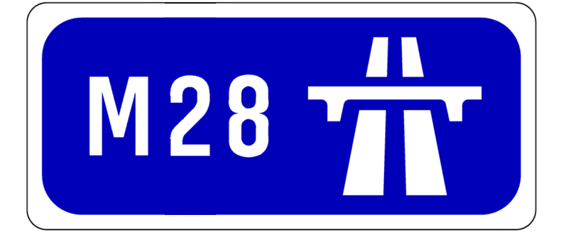 M28 Motorway Logo